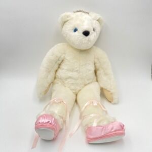Vermont Teddy Bear Co. Katerina Ballerina Bear Plush‎ Toy Stuffed Animal No TuTu